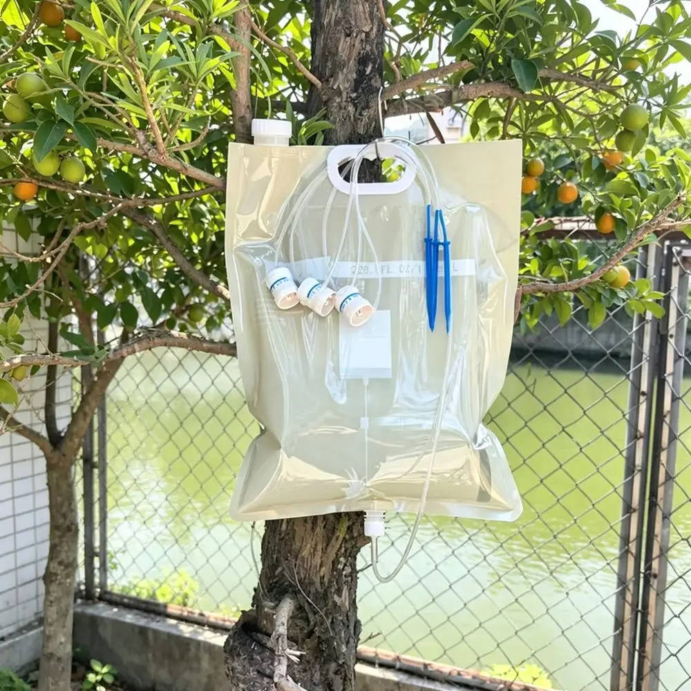 Adjustable Flow Drip Irrigation Bag For Potted Flowers Vacation Watering Device Automatic Plant Care System