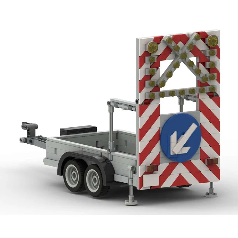 

MOC-247584 City Traffic Rescue Safety Tow Truck Building Block Model 678 Parts Boys Children's Birthday Christmas Toy Gift