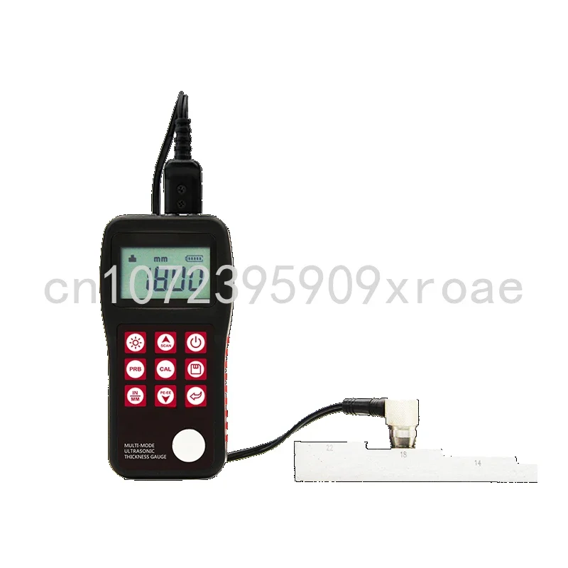 Portable Ultrasonic Thickness Gauge, Two Measurement, MT190 PE EE