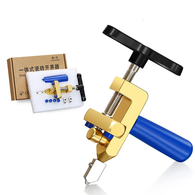 

2 In 1 Glass Ceramic Tile Cutter With Knife Wheel Diamond Roller Cutter Cutting Machine Opener Breaker Tools Accessories