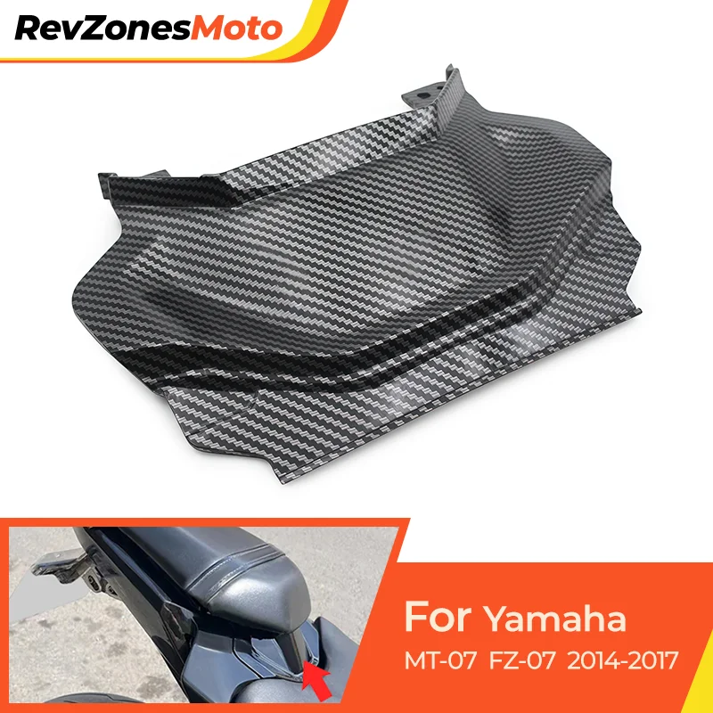 For Yamaha MT-07 MT07 FZ07 2014-2017 Rear Seat Side Cover Tail Fairing Middle Seat Bracket Cover Motorcycle Body Plastic Panel