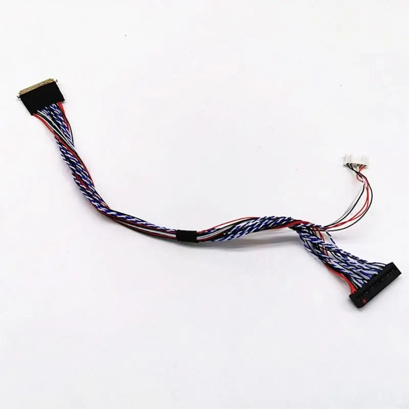 781E Universal LVDS Cable I-PEX20453-20455 40pin 2ch 6-bit LCD Panel Screen Cable