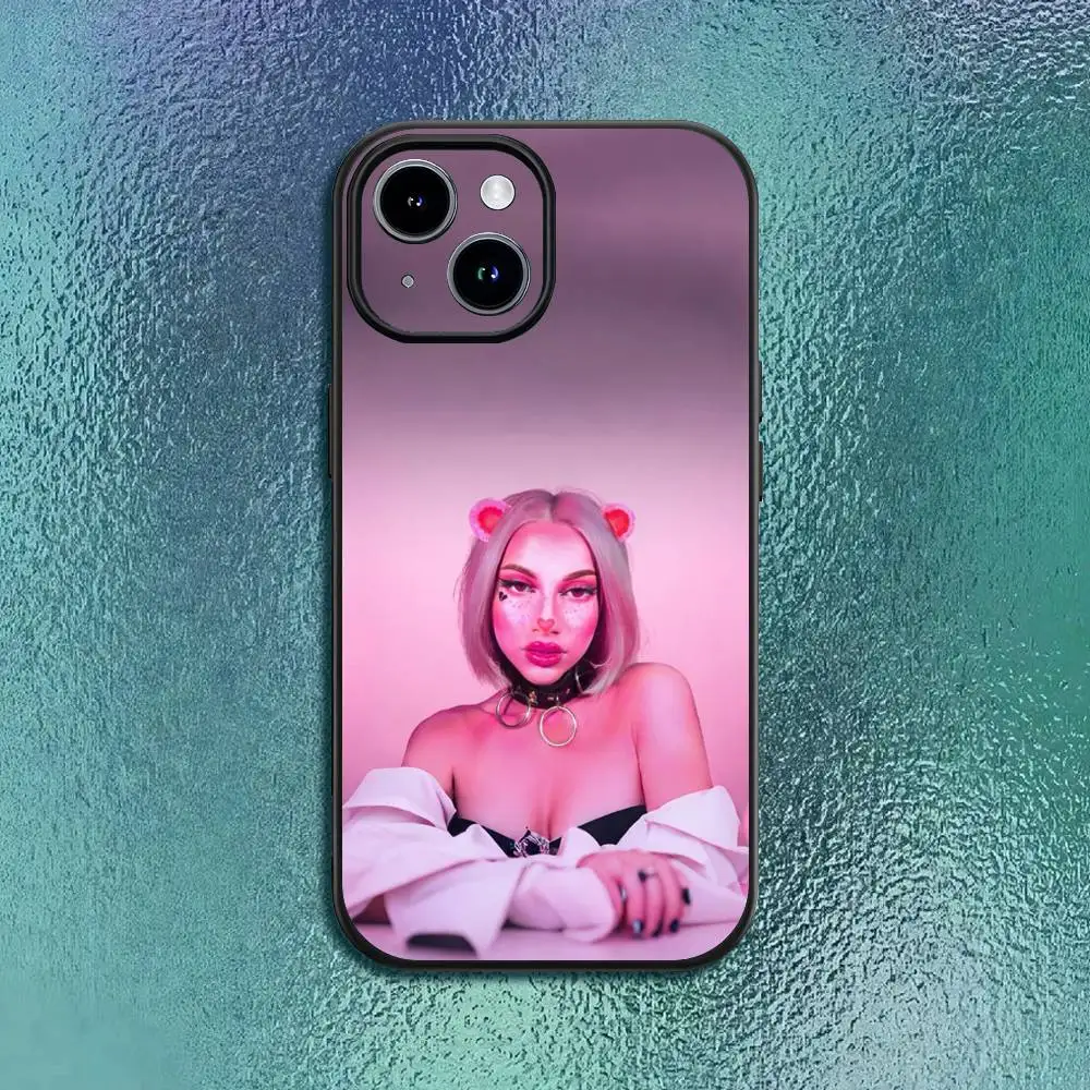 عمر كورتز بريميرا موسا جراب هاتف آيفون 11 12 13 14 15 16 برو ماكس بلس كلاسيكي أسود ناعم شل #6