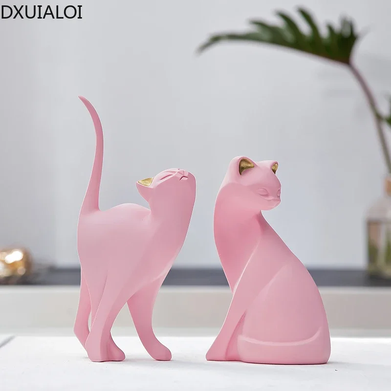 

Living culture Creative personality Charming Nice cat Sexy cat statue Bedroom Living room resin decoration Best gift 1pcs