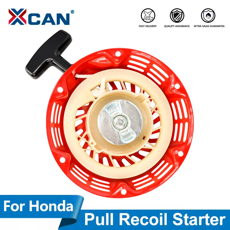 

Стартер ручной XCAN (1 шт.) для двигателей Honda GX120, GX160, GX200 (5.5 л.с., 6.5 л.с.), запчасть для газонокосилок