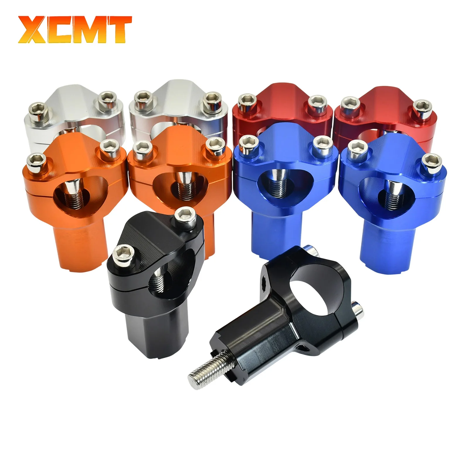 52mm Handlebar Riser Bar Clamp Mount For KTM 690 Enduro R SMC 790 890 Adventure 1090 1190 Adventure R 1290 Super Adventure R S T