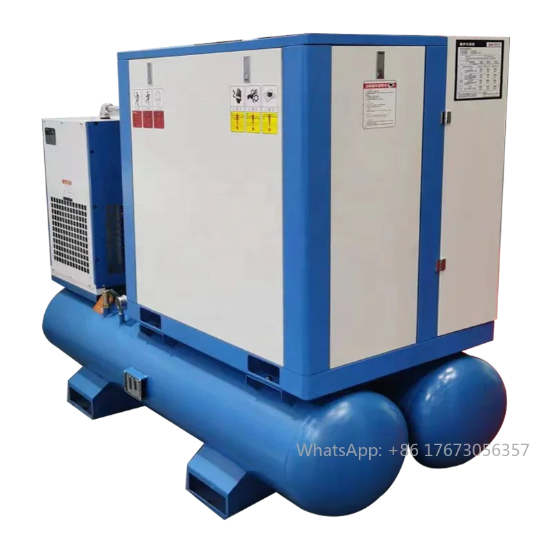 All In One 220V 4-in-1 Electric Rotary Dryer Industrial Screw Air Compressor De Ar Aircompressor Compresor Air-compressor