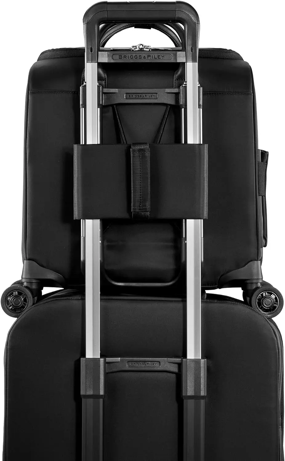 Rhapsody Softside Underseat Carry On Cabin Spinner, Black, Wide 16-Inch