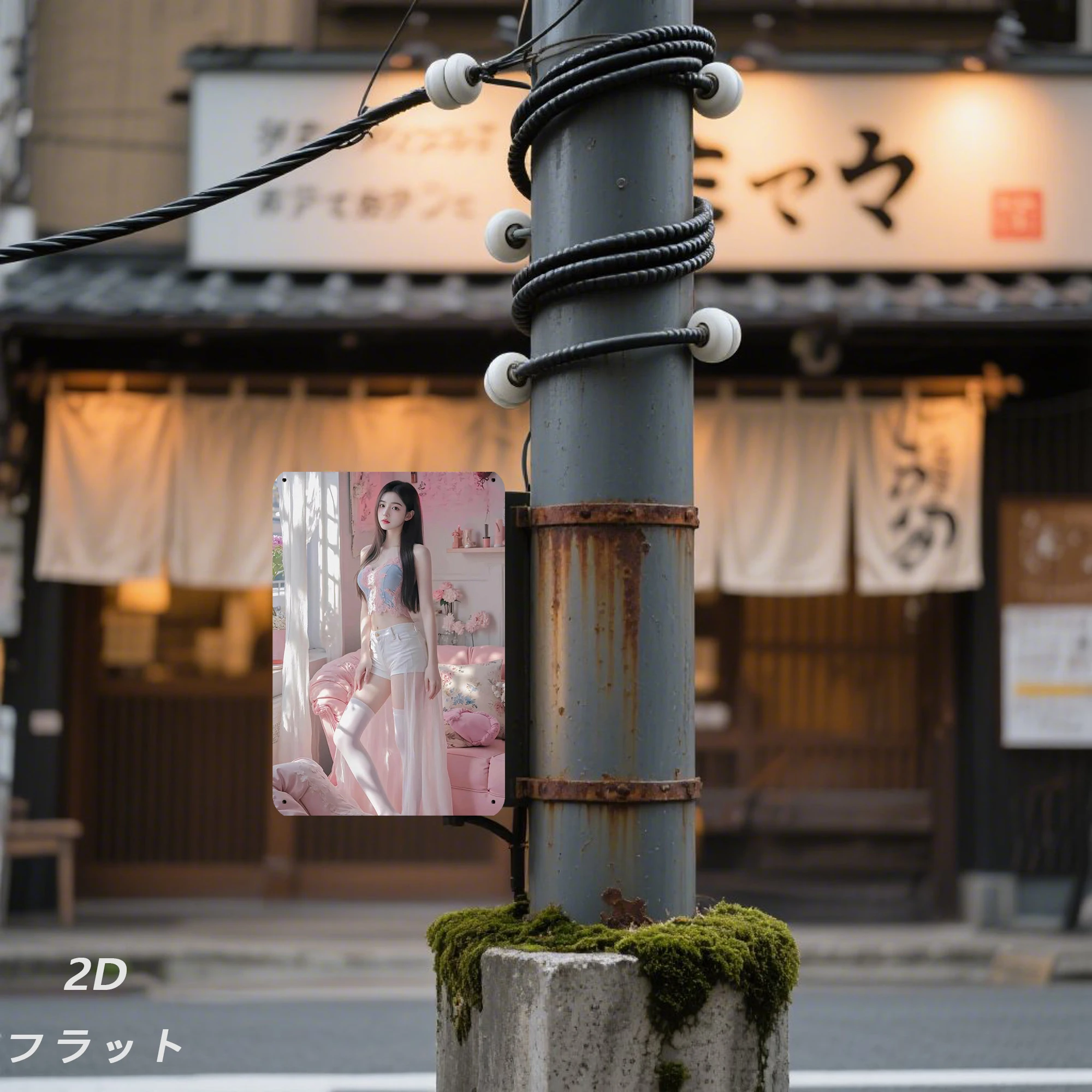 خمر جدار معدني الفن الرجعية امرأة ديكور 2D نموذج للرجل الكهف المنزل الحديث #5