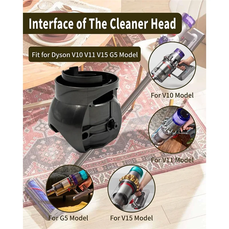 A74G-الجانب غطاء مجلس تحديد مكافحة لف محرك المباشر شفط رئيس ل دايسون V6 V7 V8 V10 مرفقات المكنسة الكهربائية