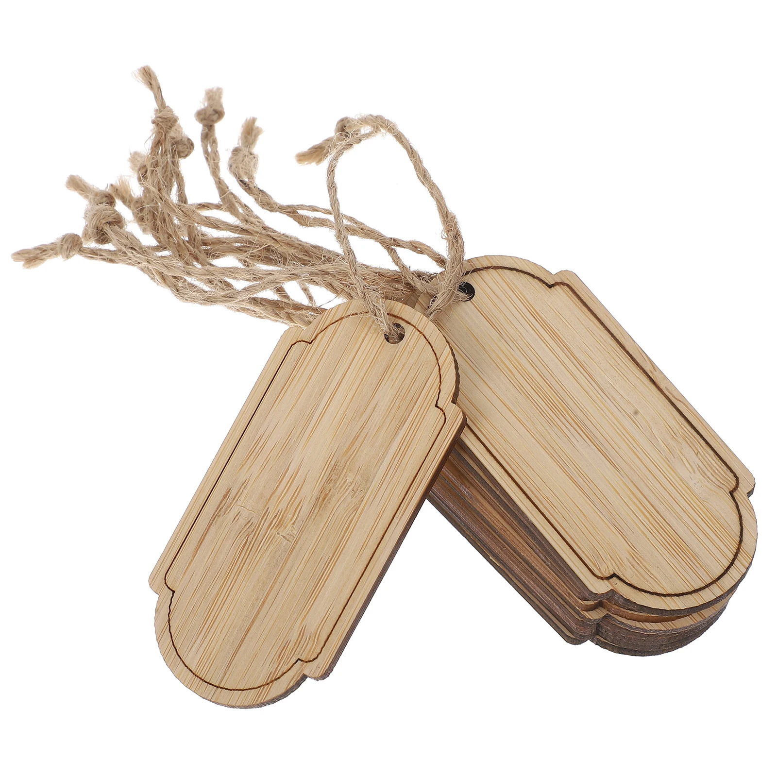 

10 Pcs Plant Markers Durable Reusable Garden Tags Square Wooden Labels Wooden Tree Tags Flower Signs Outdoor Decor