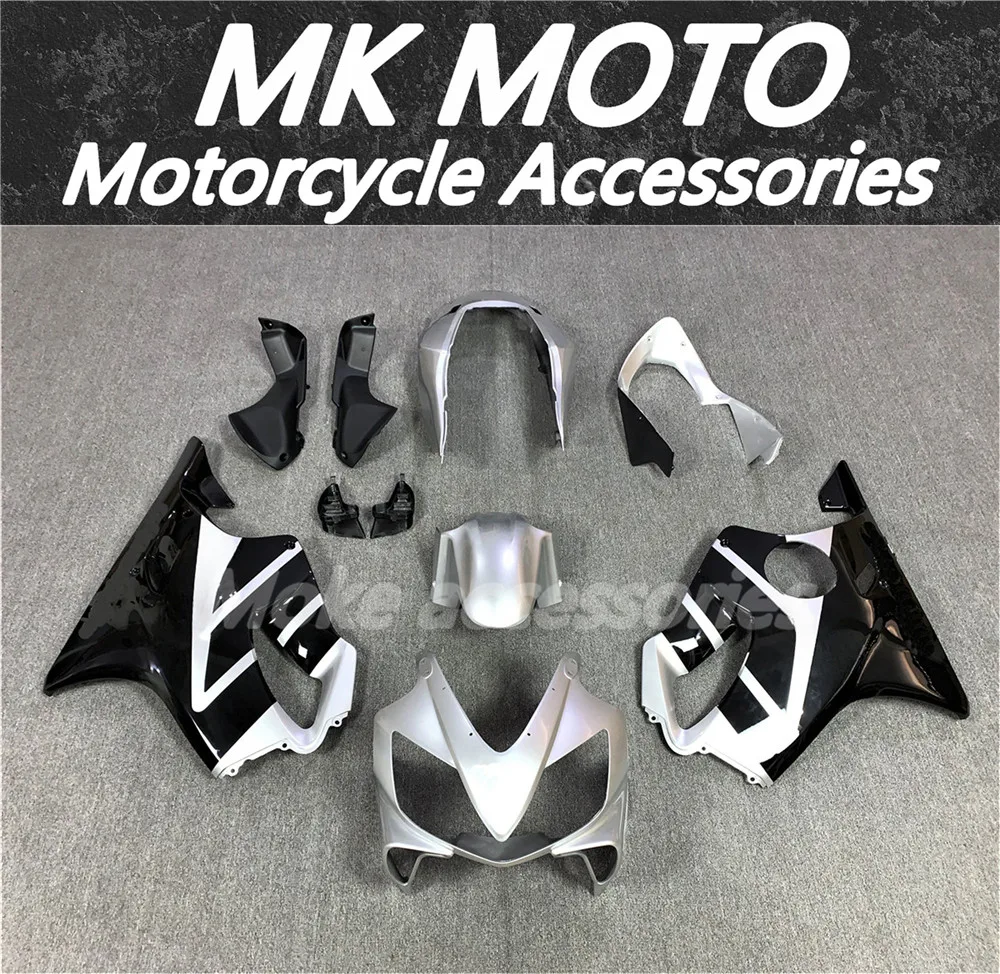

Moke moto Motorcycle Fairings Kit Fit For Cbr600f F4i 2004 2005 2006 Bodywork Set High Quality ABS Injection NEW Black Silver