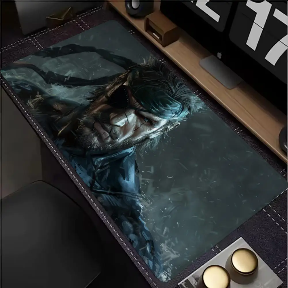 HD Anime Metal Gear Mouse Pad XXL Carpet Office Computer Game Cabinet Keyboard Mouse Pad Laptop Gaming Accessory Desk Pad