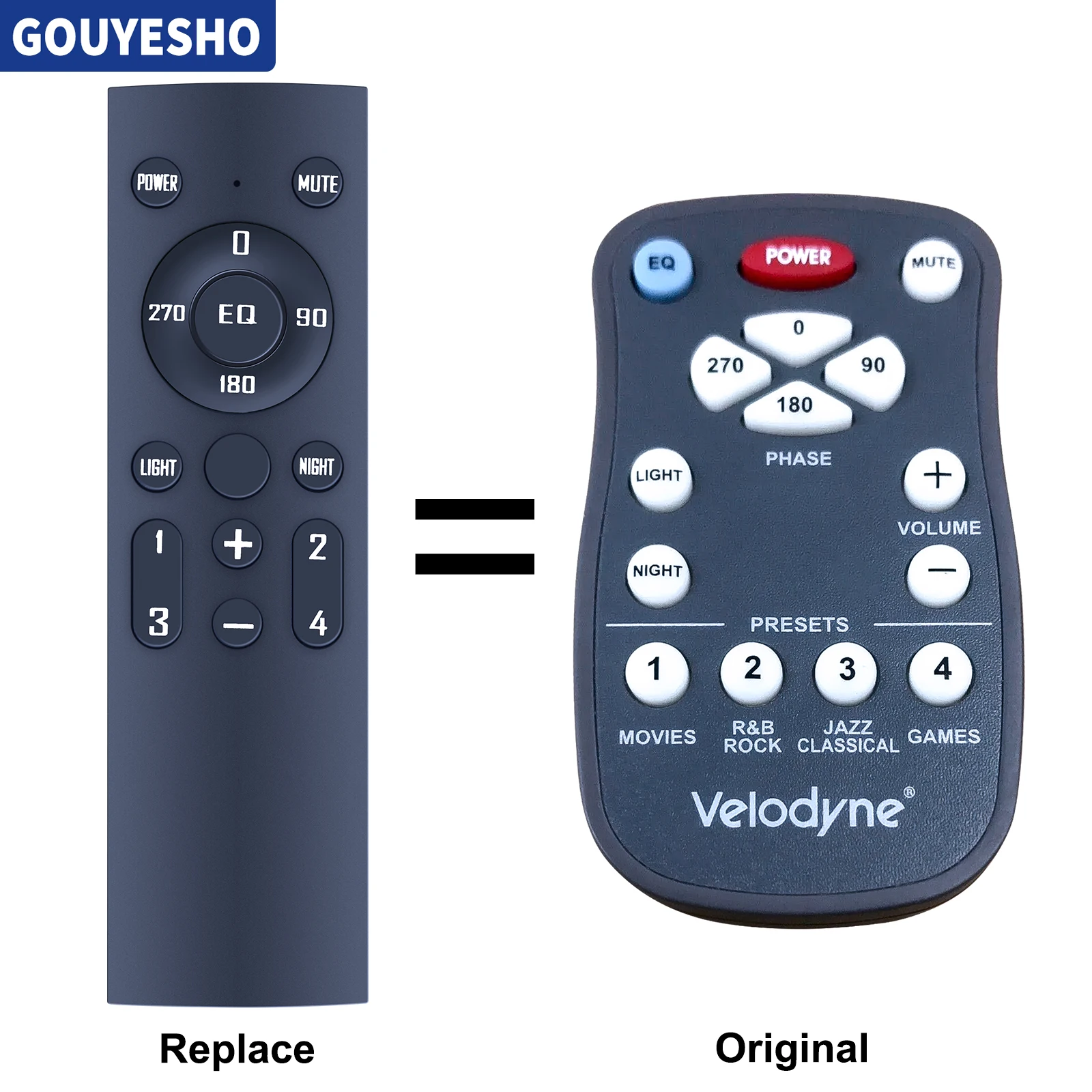 New Remote control for Velodyne Universal Subwoofer Amplifier 79-023 79-024 DLS-3500R SPL-1000R SPL-1200R