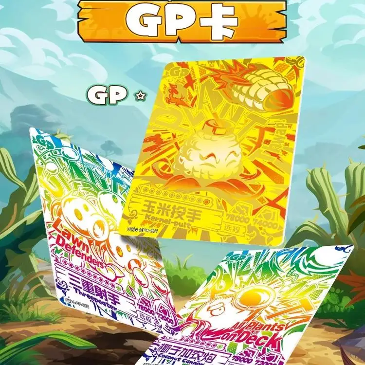 Kayou Genuine Plants Vs Zombies Series 1 Trading Cards, Time Travel Quest Edition 150pcs Full Box