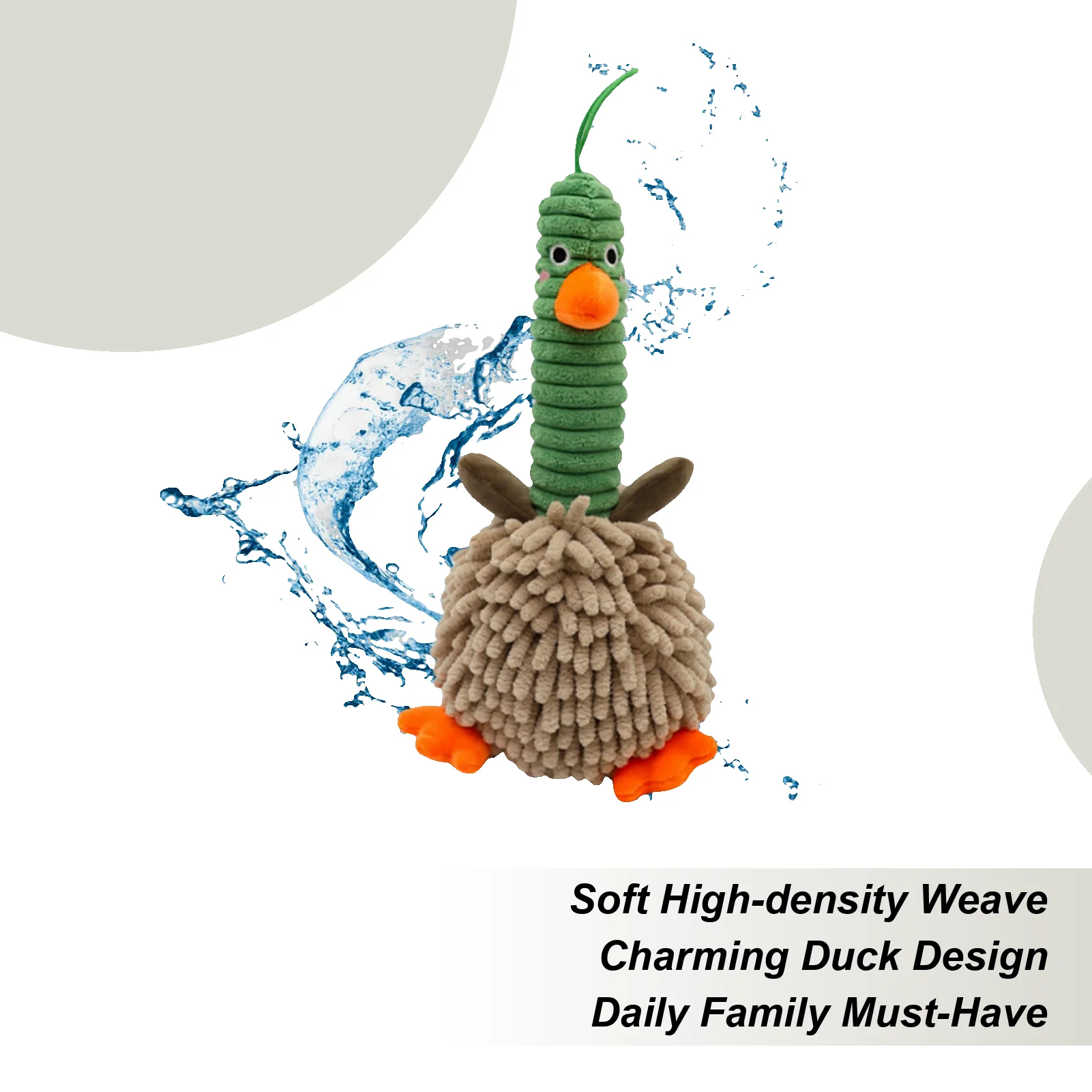 مناشف اليد الزخرفية للحمام لطيف بطة شكل القماش امتصاص الماء بطة مناشف اليد للمطبخ النوم سبا صالون المنزل #1