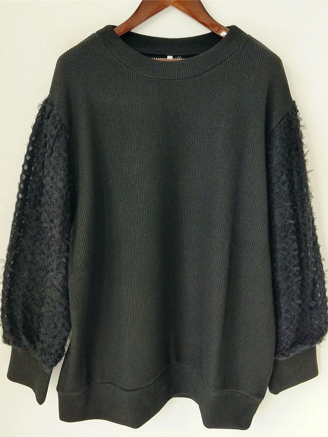 

2025 New Soft Thiened Elastic Knitted Sweater Warm Large Size Casual round Ne Long Sve Mid-Length Single Piece C...