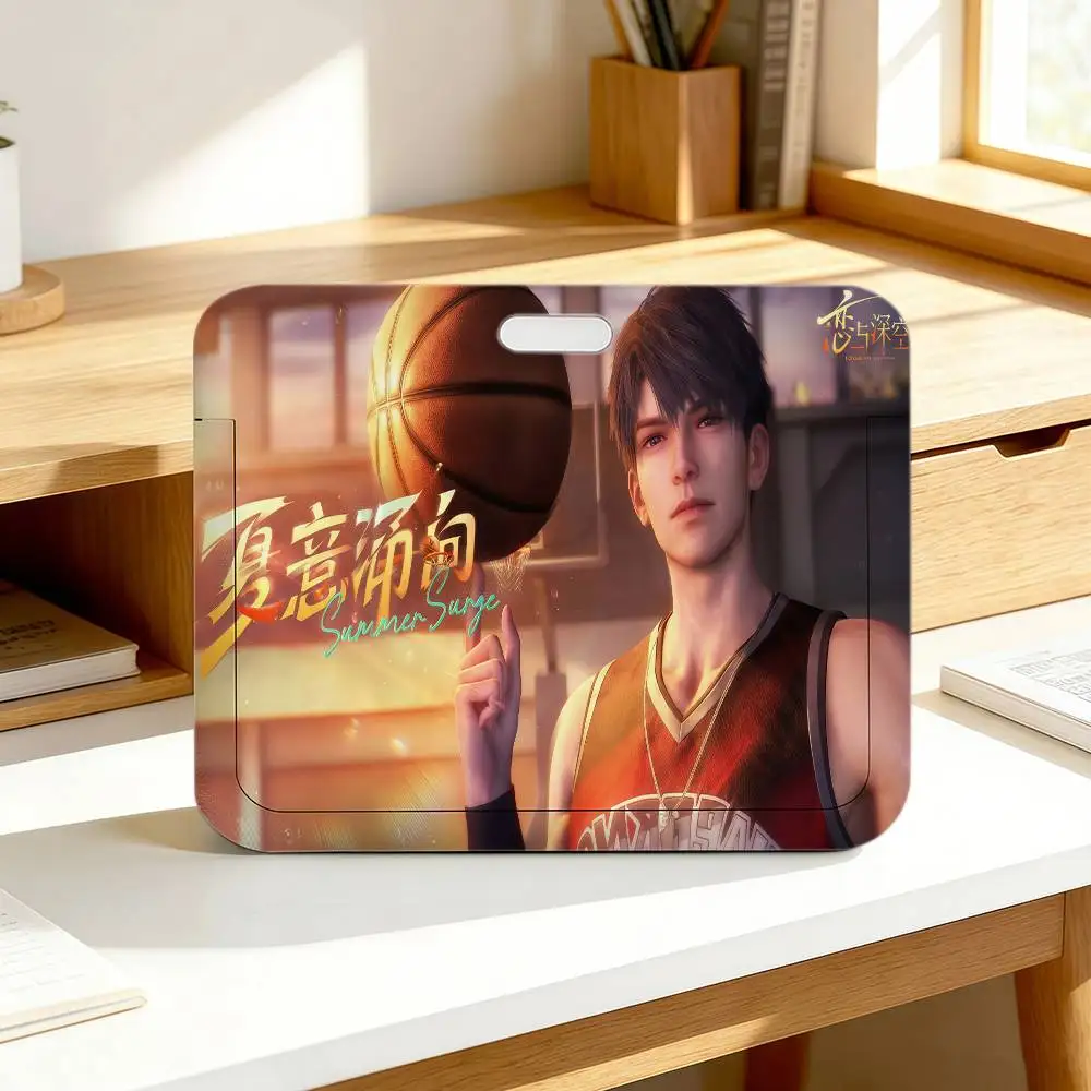 Caleb Summer Surge Love And Deepspace Creative card holder for students and buses unisex