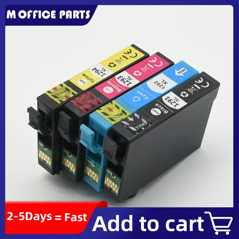 Compatible T1291 - T1294 T1295 1291 Ink cartridge for EPSON stylus SX235W SX425W SX420W SX438W SX525WD SX535WD Printer