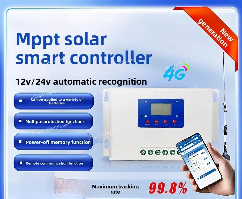 mppt-solar-charge-controller-4g-remote-monitoring-12v-24v-automatic-universal-photovoltaic-panel-charger-for-lithium-battery