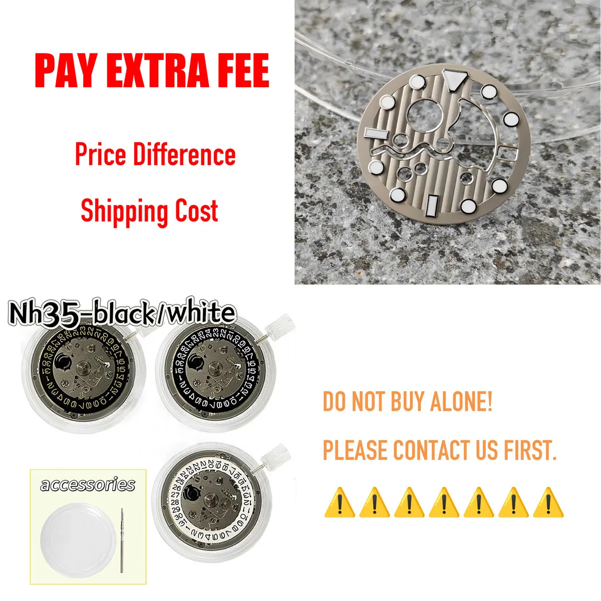 Extra Fee Pay Link Price Difference Balance Payment Special Freight Shipping Cost Contact Customer Service Before Order