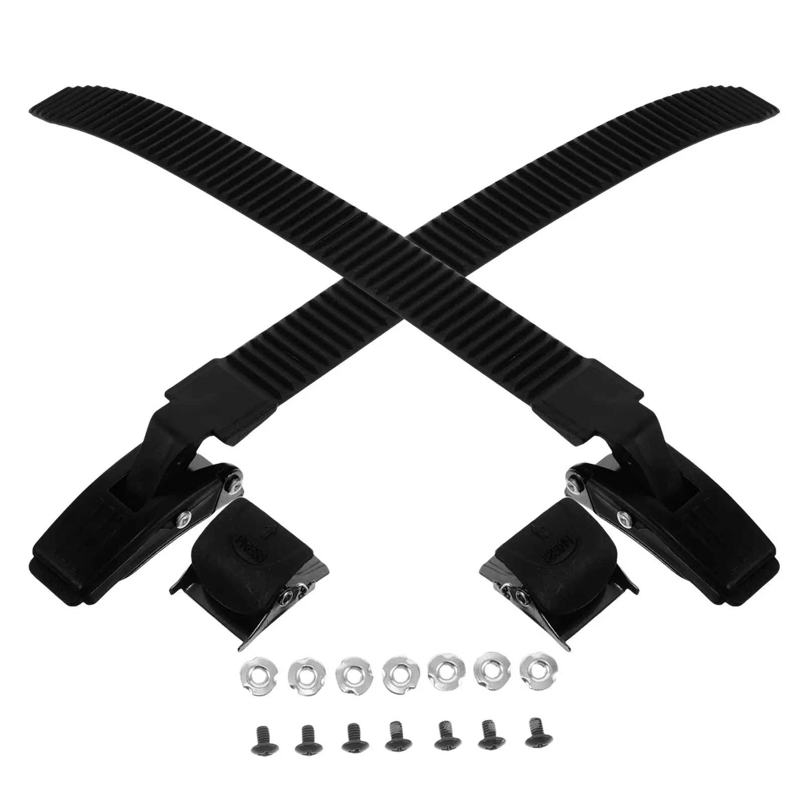 

2 set Skating Shoe Buckle Straps Replaceable Roller Skate Accessories For Inline Quad Speed Skates Smooth Skating Quick Release
