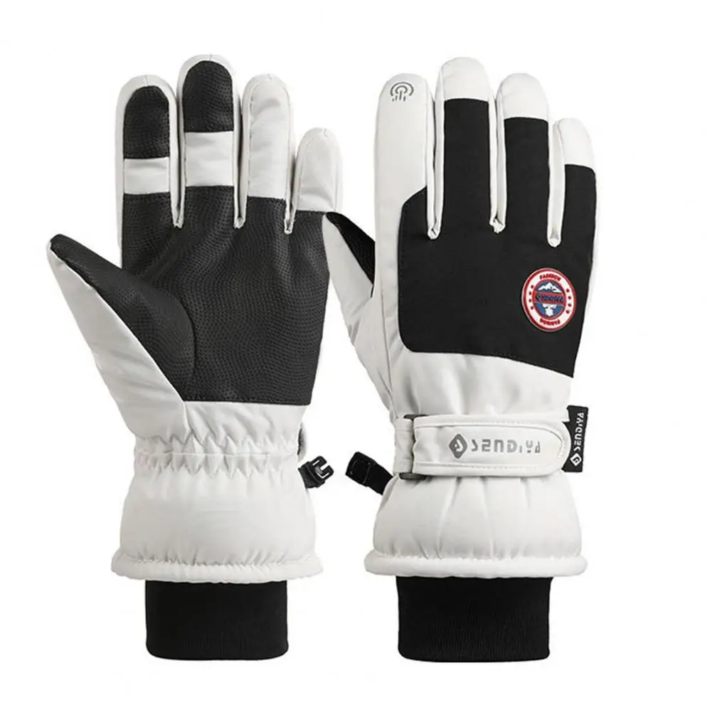 Gants à écran tactile thermiques imperméables et coupe-vent, gants de cyclisme, rester au chaud, connectés aux manèges d'hiver, ski non ald