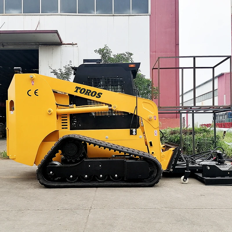 Skid Steer Loader Earthworks Small Skid Steer Loader Small Skid Steer Track Loader With Trencher