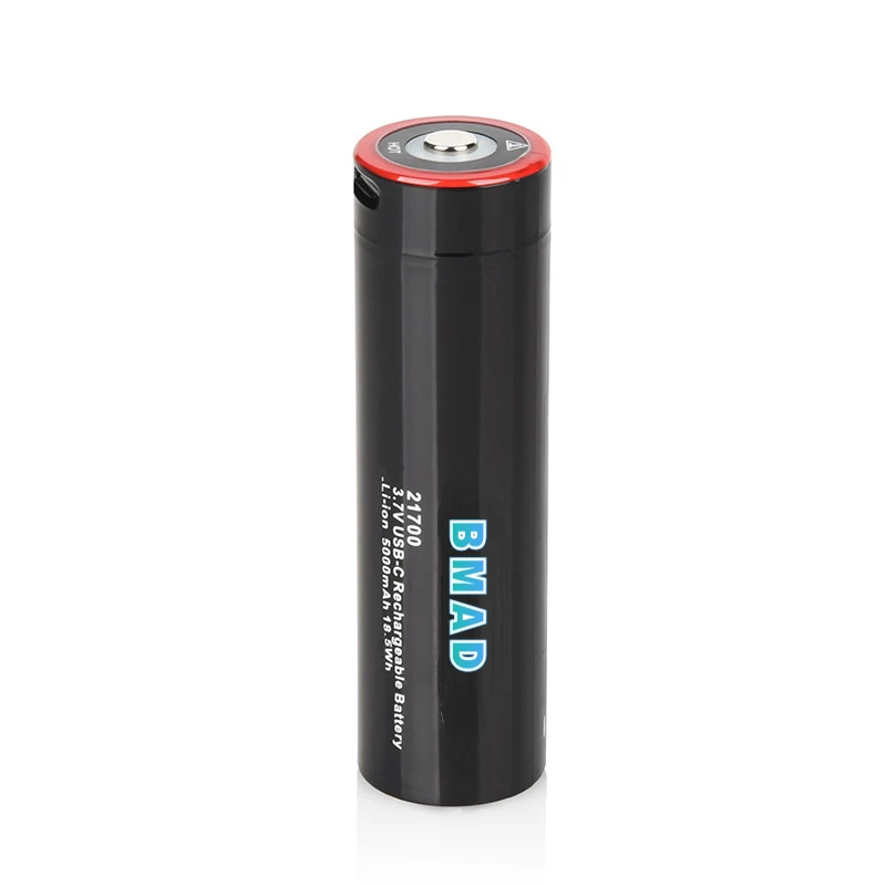 21700 3.7v AA Rechargeable Battery 5000mWh Lithium-ion Suitable for Toy Camera Flashlight Battery