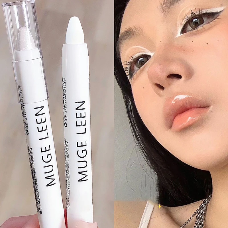 Eye Shadow Pen Eye Corner Lying Silkworm Brightening Highlight Stick Pearlescent Matte Eye Cosmetics Waterproof Sweatproof