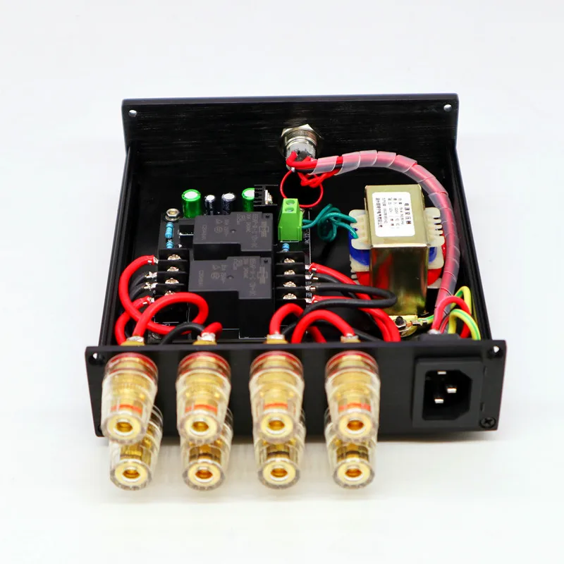 Tiancoolei 1000Wハイパワー30Aステレオデジタルオーディオアンプ外部スピーカープロテクター用高電流スピーカー保護