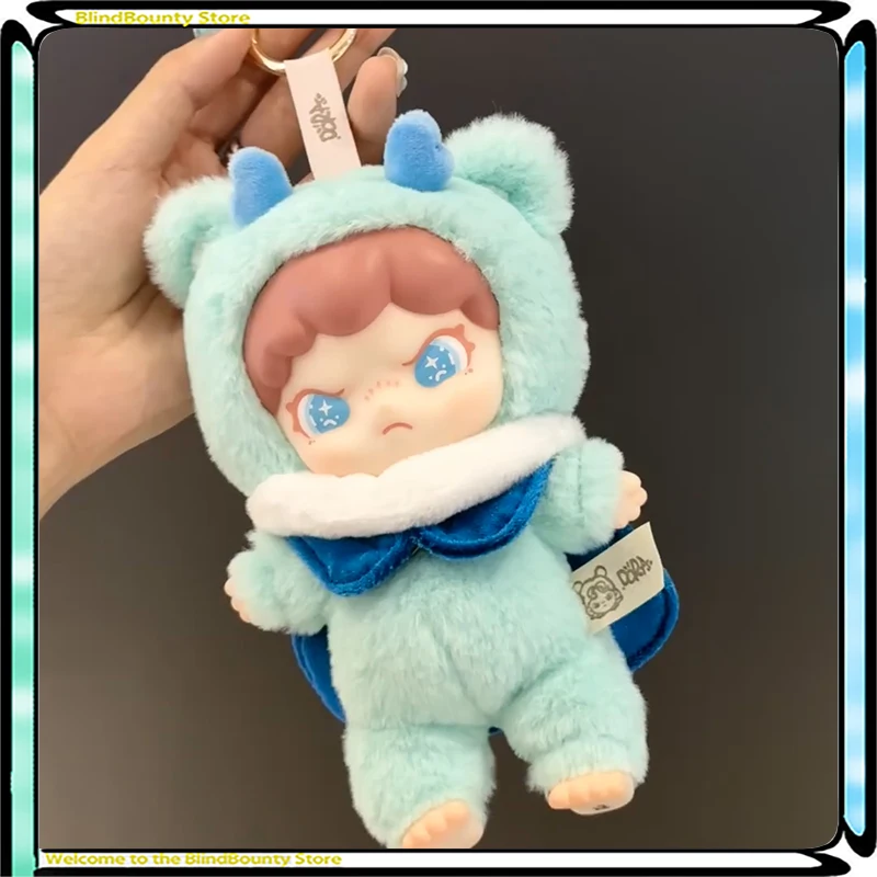 Новая оригинальная глухая коробка Dora Furry Animal Series, виниловая плюшевая загадочная коробка, кукла, подвеска, украшение для рюкзака, кукла, модель для девочек, подарки