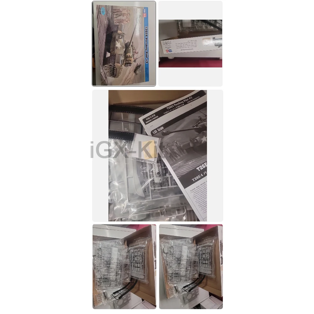 

Hobbyboss 82427 Масштабная модель 1:35 американского танка T26 T26E4 Pershing Pilot # Набор для сборки пластиковой модели тяжелого танка, конструктор для хобби и творчества