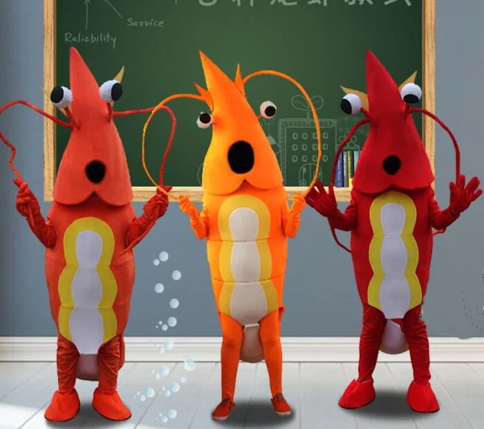 

Cosplay Costume Lobster Mascot Costume Halloween Fancy Dress Birthday Crayfish Maskote Carnival Cartoon Characters for adult