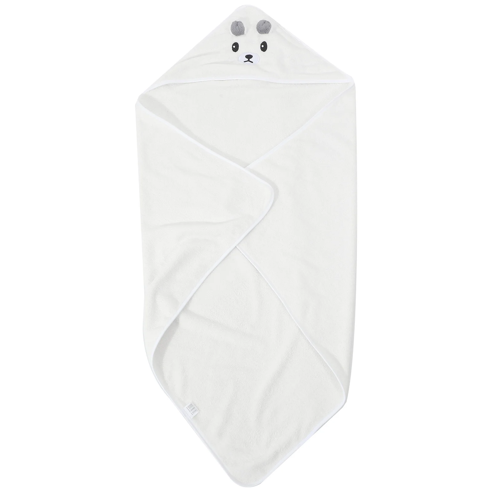 Toalla de lana Coral, suave, cómoda, absorbente, capucha ajustable, capa de toalla de baño multiusos para niños pequeños y niñas