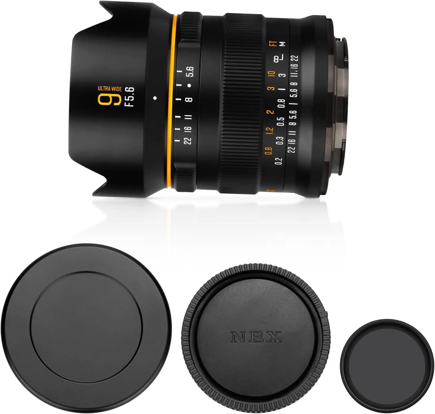 

9mm F5.6 Full Frame Ultra Wide-Angle Manual Prime Lens for Z-Mount Mirrorless Cameras, Fixed MF Lens, Compatible with Z-6I