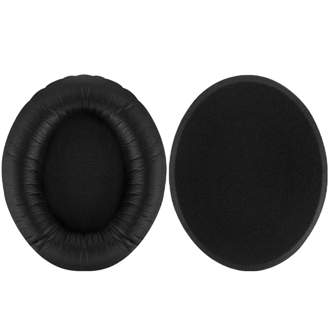 Geekria earpads para sennheiser hd418 hd419 hd428 hd429 substituição fones de ouvido proteína almofadas de couro capa almofada espuma earmuff