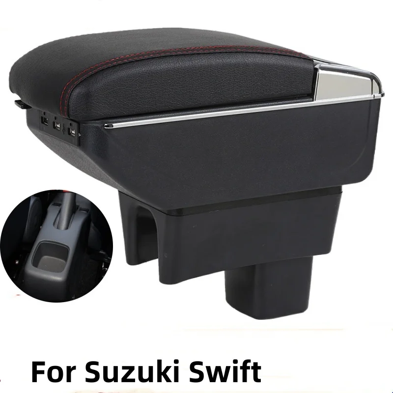 

For Suzuki Swift Armrest Box Car Accessories Interior details Retrofit parts 2005-2023