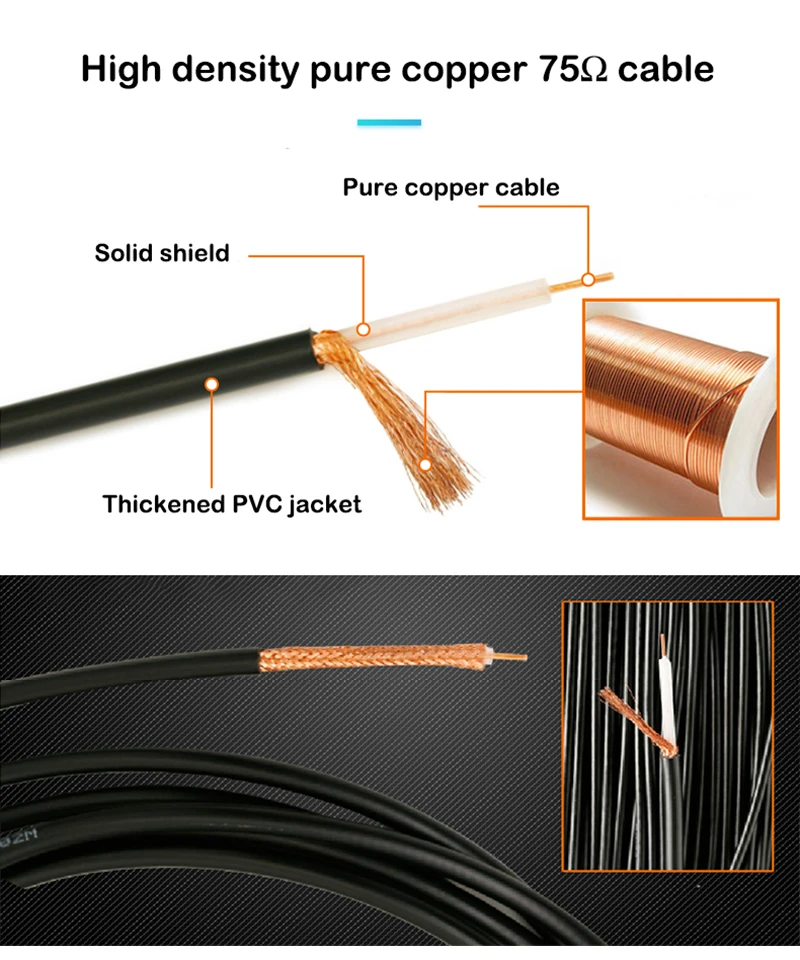 Home Indoor TV FM Antenna With Amplifier DVB-T/T2 Digital TV Radio Receiver Magnetic Base Omni Antenna Signal Booster ISDB DTMB image 6