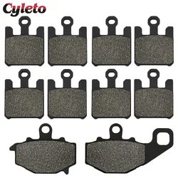 Motorcycle Front Rear Brake Pads for Kawasaki ZX6R ZX636 Ninja ZX 636 2003-2007 ZX 6RR ZX 600 2003-2006 ZX10R ZX 1000 2004-2007