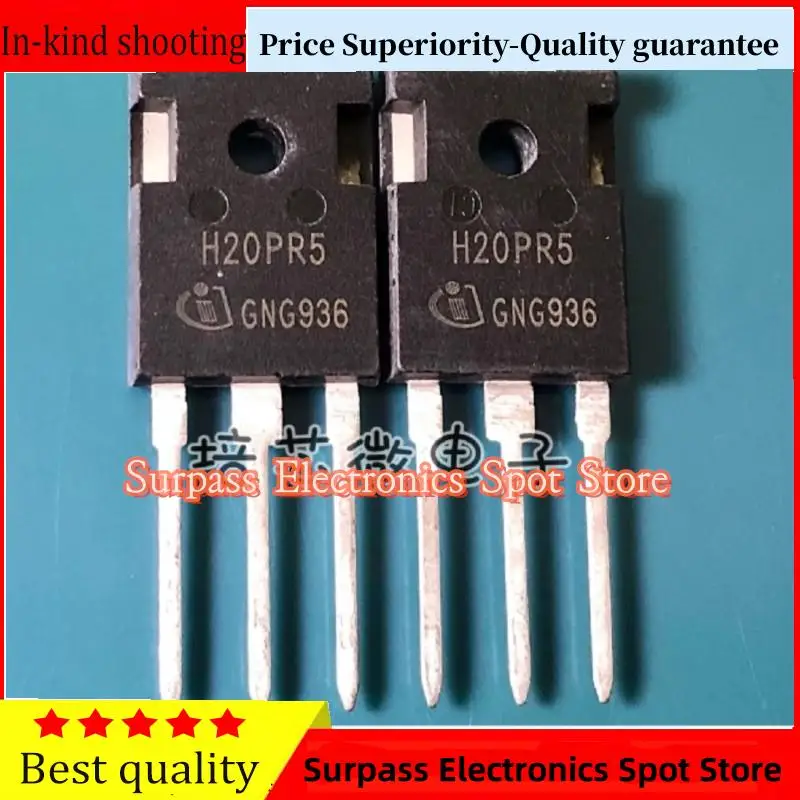 

10PCS-100PCS H20PR5 IHW20N135R5 IGBT 40A 1350V Price Superiority-Quality guarantee