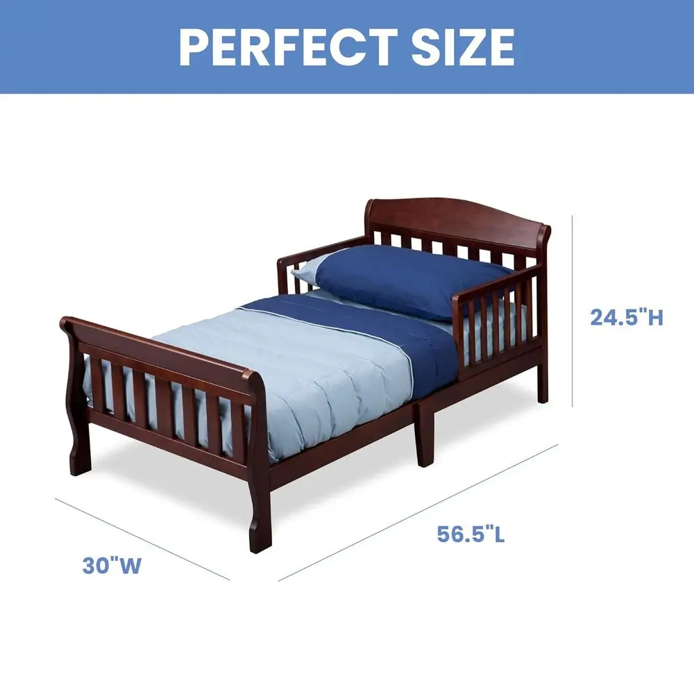 Canton Toddler Bed, Cherry