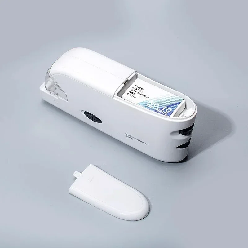 Automatic Dual-Staple Electric Flat-Clinch Stapler – Effort-Saving Office & Study Supply