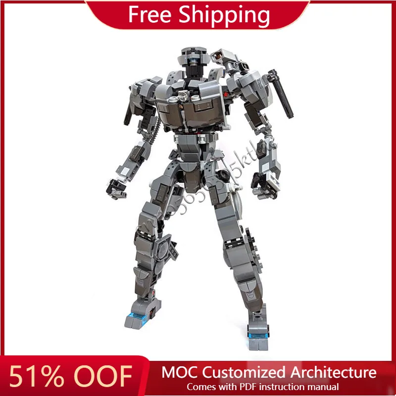 

436 шт., знаменитые научно-фантастические механические существа, технические строительные кирпичи, модель, крутая роботизированная фигурка, дисплейные блоки, игрушки, сборка, подарки