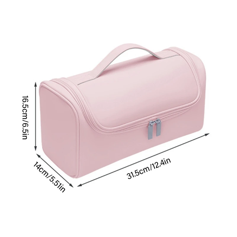 Multipurpose Hairdryer Storage Case Streamlines Living Spaces Saving by Organizing Multiple Hair Dryer Household Use