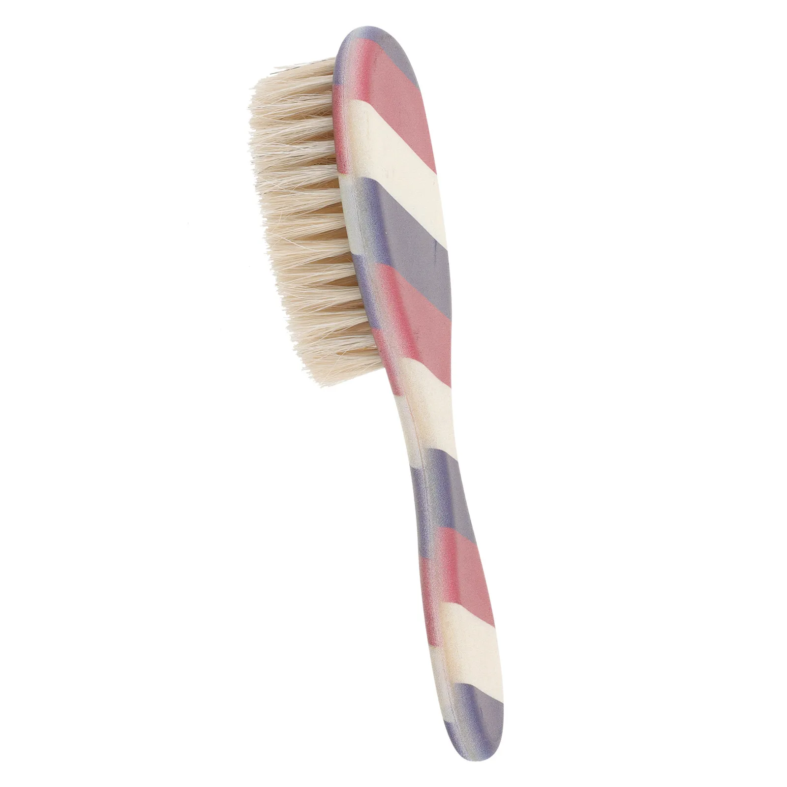 Professional Salon Beard Brush for Men Horsehair ABS Bristle Grooming Tool Beard Shaping Cleaning Scalp Hair Sweep Barber Shop view 5