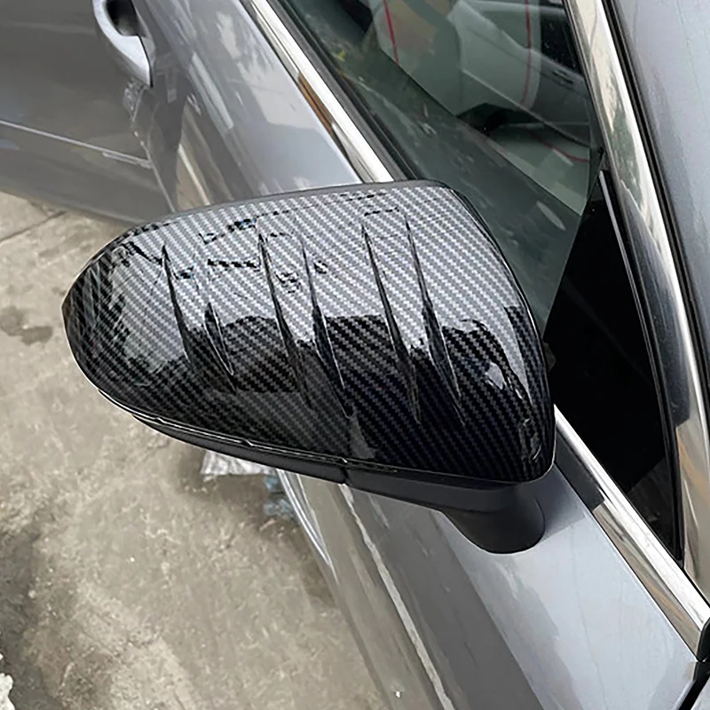

Цветное углеродное волокно, декоративная накладка на зеркало заднего вида для BYD Qin PLUS 2022, внешние аксессуары для стайлинга автомобилей