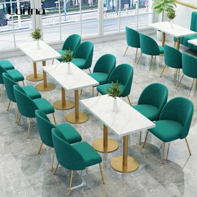 

solid surface furniture restaurant tables and chairs , round dinning table set , fast-food dinning table