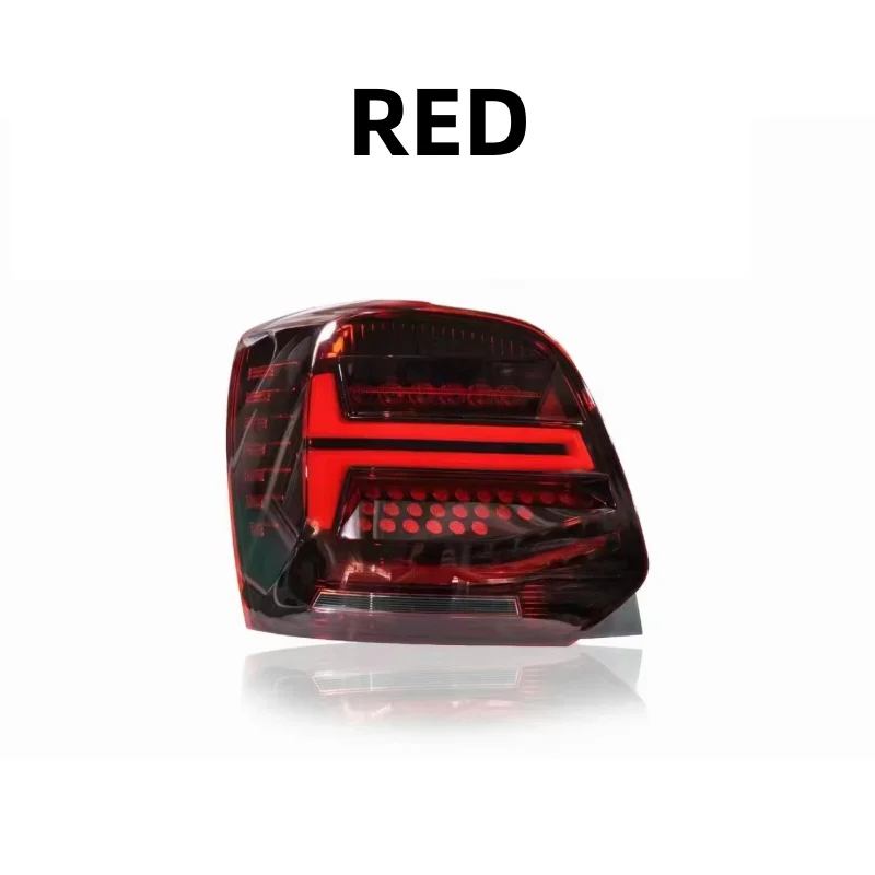 Auto Achterlichten Voor Vw Polo Led-achterlicht 2011-2018 Achter Stop Lamp Rem Signaal Reverse Automotive Accessoires