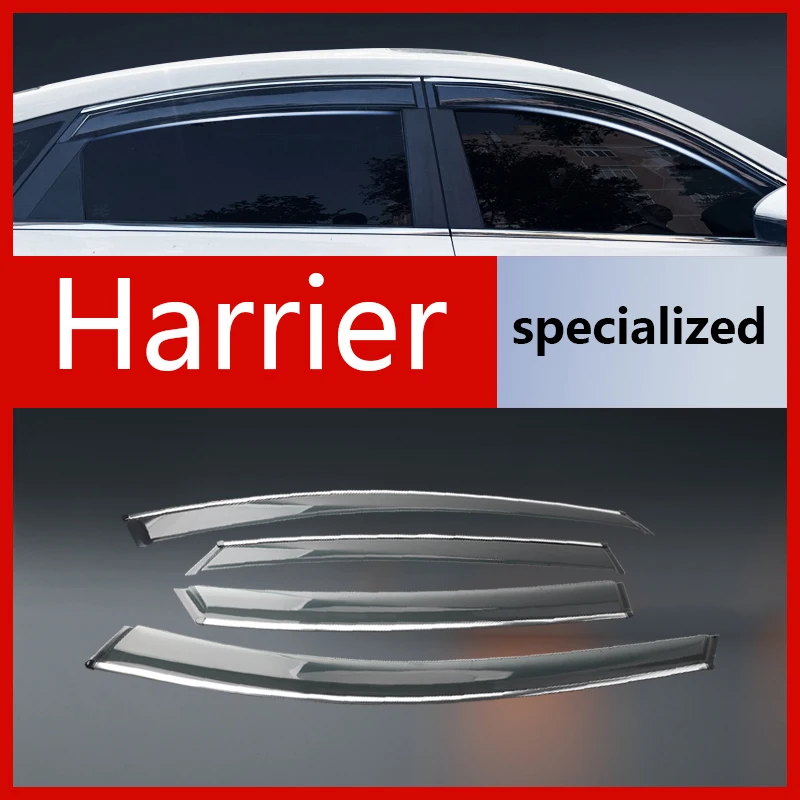 

Specially equipped with Toyota Harrier window rain shield ventilation rain eyebrow door rain strip rain shield rain Flat noodles